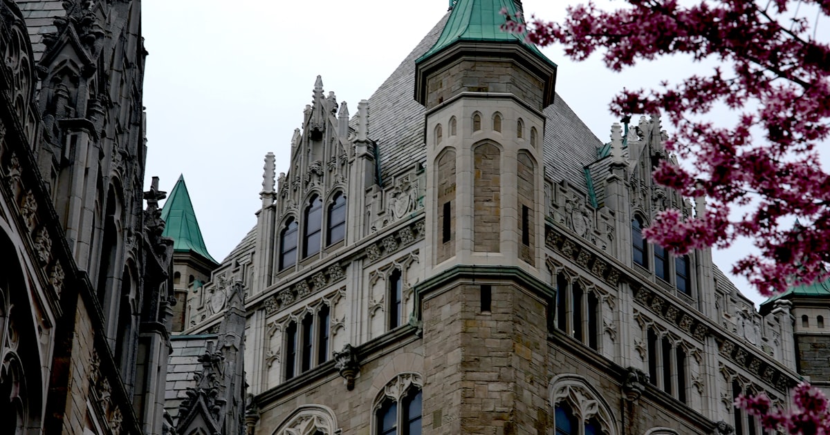 New York State Capitol building in Albany