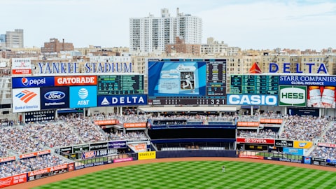 Yankee Stadium baseball venue exterior