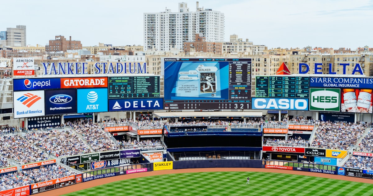 Yankee Stadium baseball venue exterior